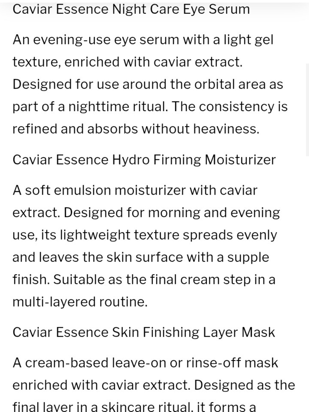 Caviar Essence Skin Rejuvenation Set - Yellow - Picture 8 of 10